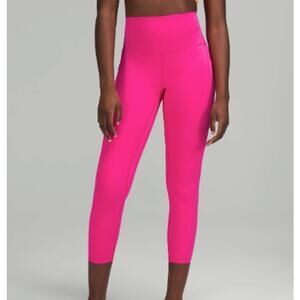 NWOT Size 12 Lululemon Align High-Rise Pant with Pockets 25" Sonic Pink